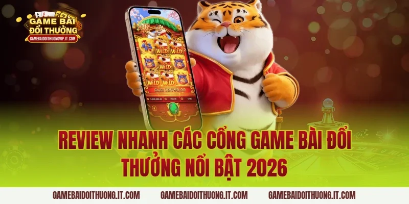 Review nhanh các cổng game bài đổi thưởng nổi bật 2026